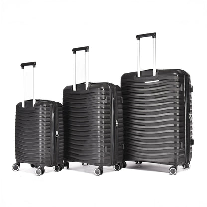 Pack x3 Maletas Kippi Buggy Black (S + M + L)