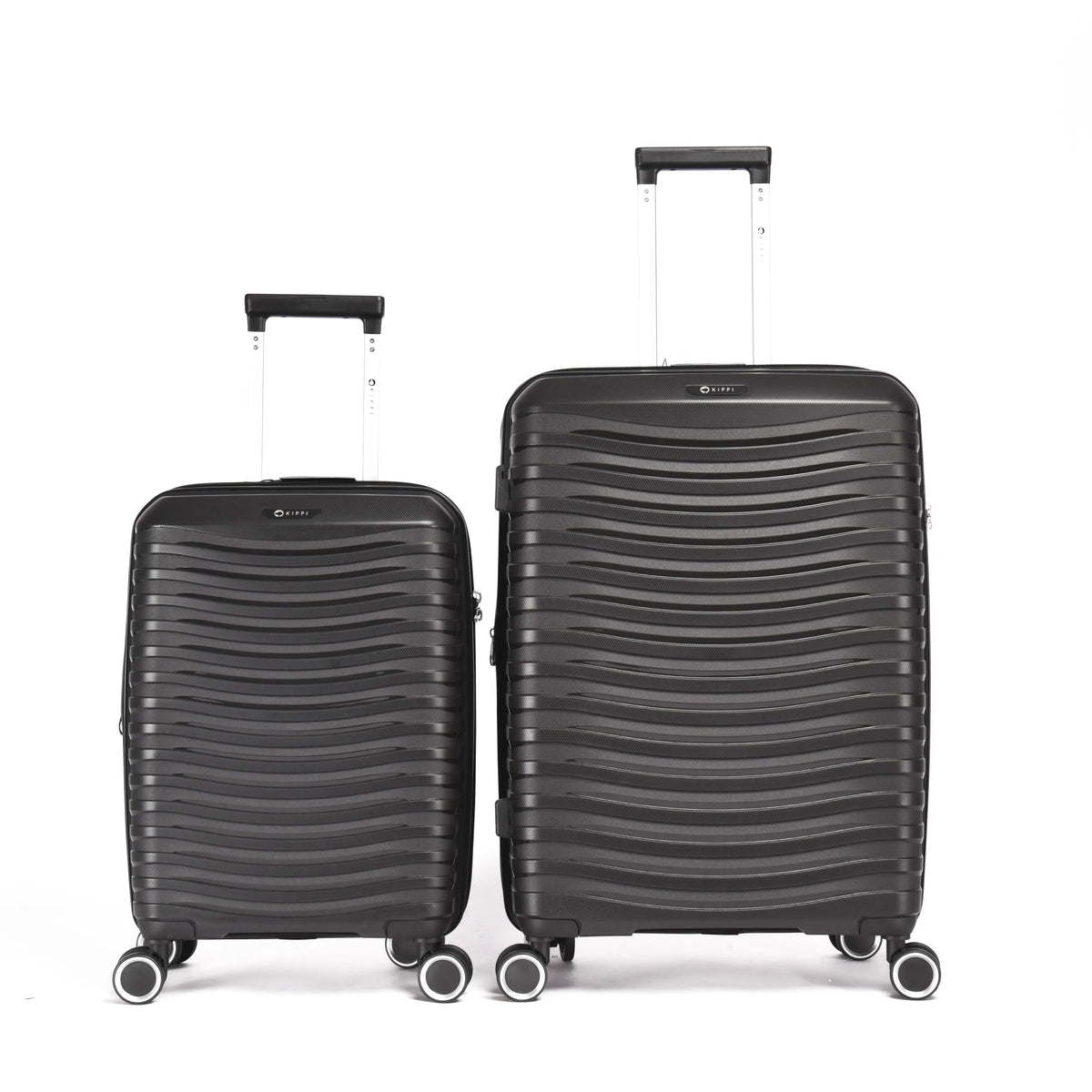 Pack 2x Maleta cabina + grande (S+L) Kippi Buggy Black