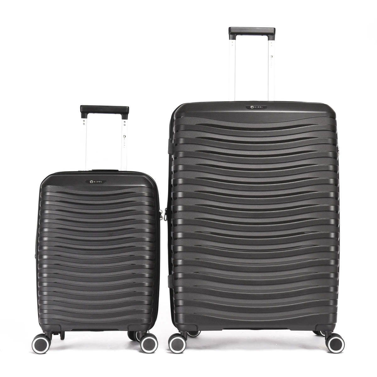 Pack 2x Maleta cabina + grande (S+L) Kippi Buggy Black