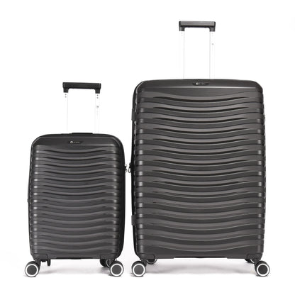 Pack 2x Maleta cabina + grande (S+L) Kippi Buggy Black