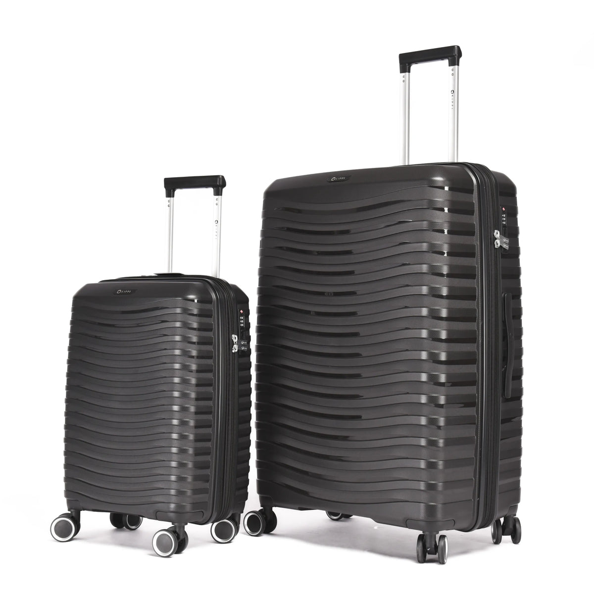 Pack 2x Maleta cabina + grande (S+L) Kippi Buggy Black