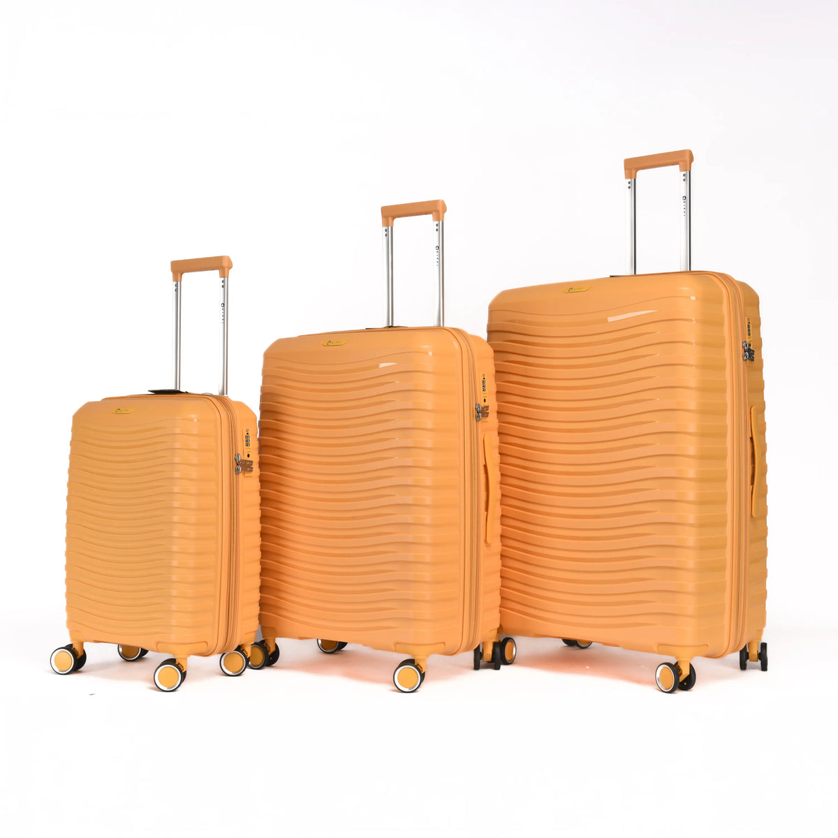 Pack x3 Maletas Kippi Buggy Ocre (S + M + L)