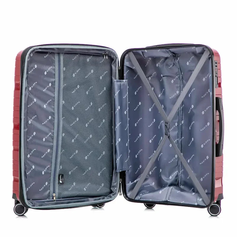 Maleta Cabina Kippi Wavy Burdeo
