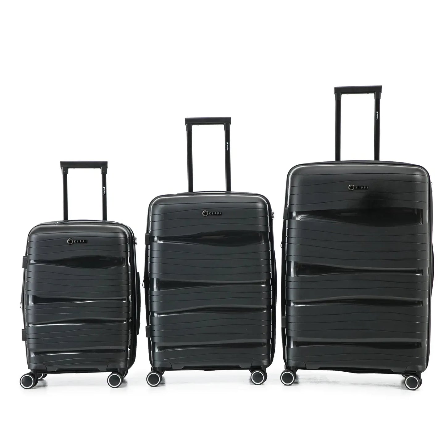 Maleta Cabina Kippi Wavy Black