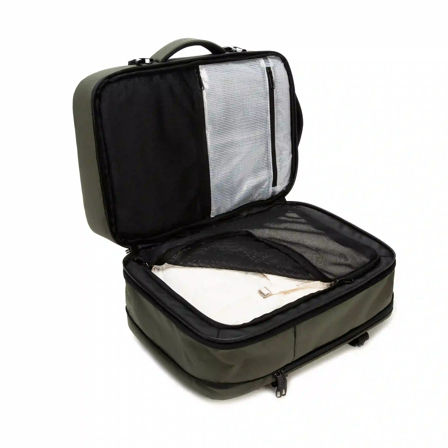 Mochila Cabina Expandible Kippi repelente al Agua - DarkGreen