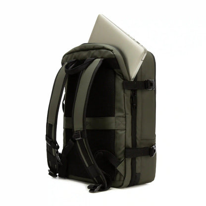 Mochila Cabina Expandible Kippi repelente al Agua - DarkGreen