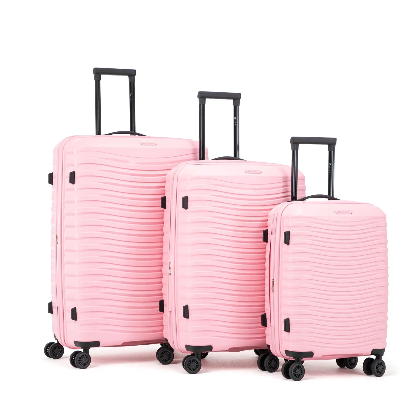 Pack x3 Maletas Kippi Buggy Pink (S + M + L)