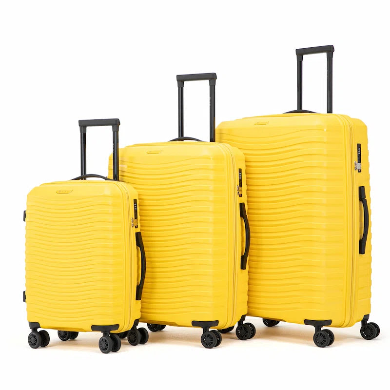 Pack x3 Maletas Kippi Buggy Yellow (S + M + L)