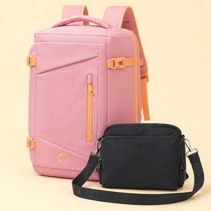 Pack Cyber -  Mochila y Bandolera de viaje