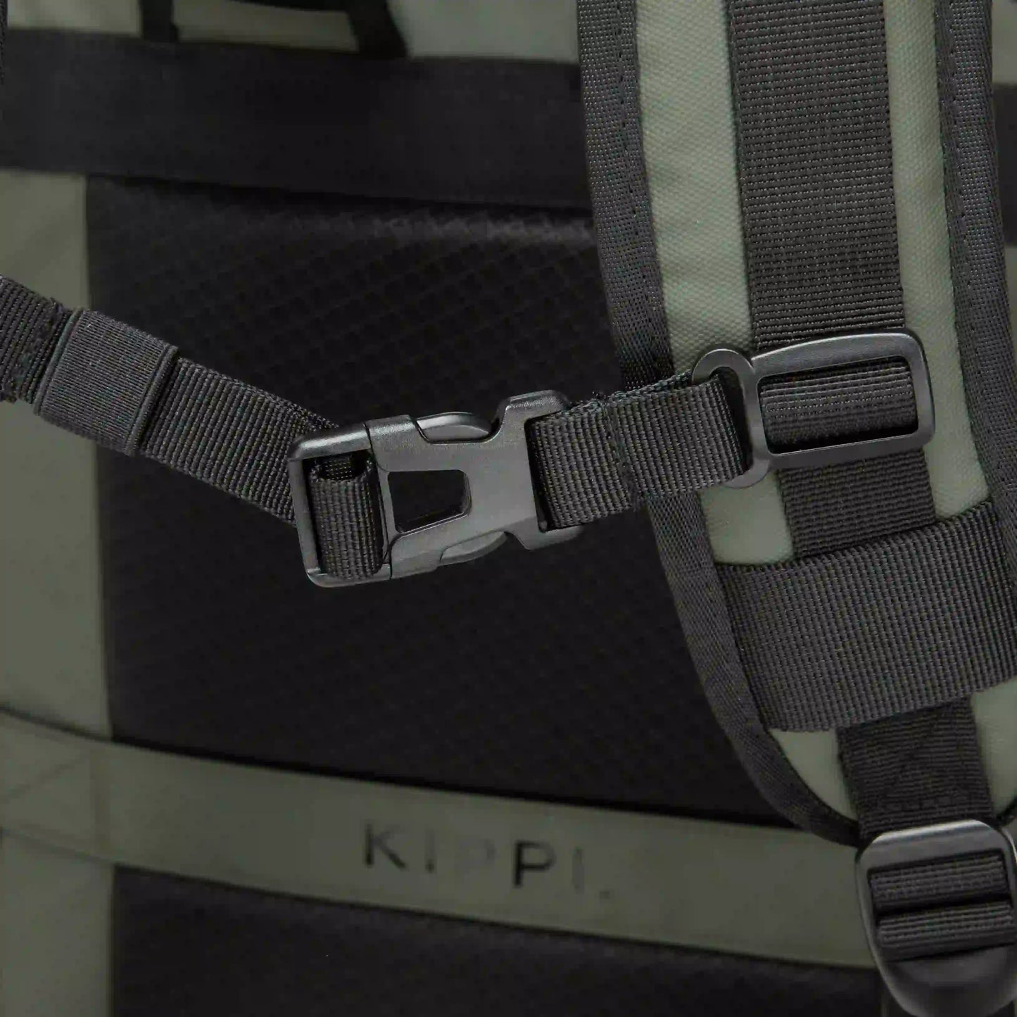 Mochila de Cabina Kippi Expedition repelente al Agua - Darkgreen