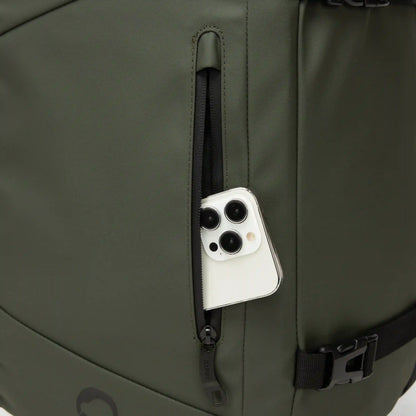 Mochila de Cabina Kippi Expedition repelente al Agua - Darkgreen