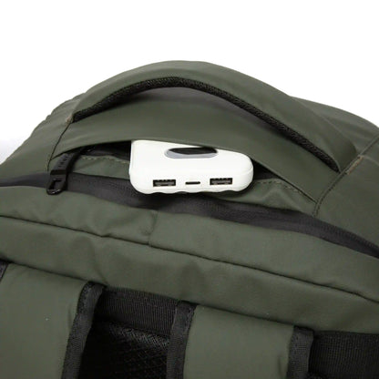 Mochila de Cabina Kippi Expedition repelente al Agua - Darkgreen