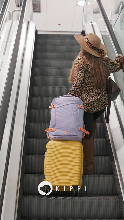 Mochila de Cabina Kippi Expedition repelente al Agua - Darkgreen